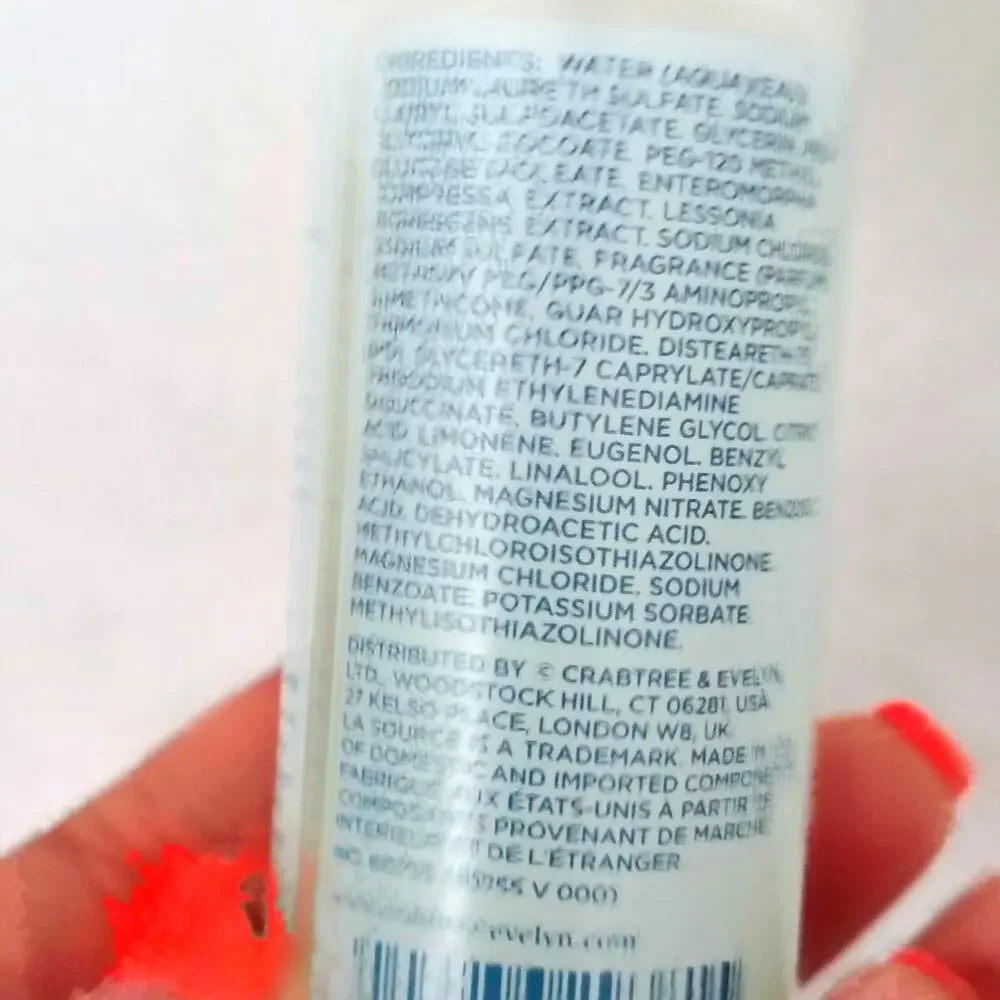 Crabtree & Evelyn Volumizing Seaweed Shampoo & Revitalizing Conditioner 1.7 oz.